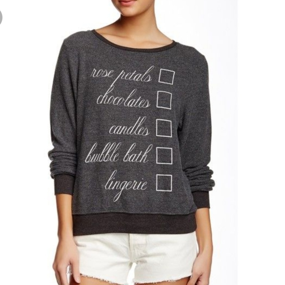 WILDFOX Hot Date Sweatshirt
